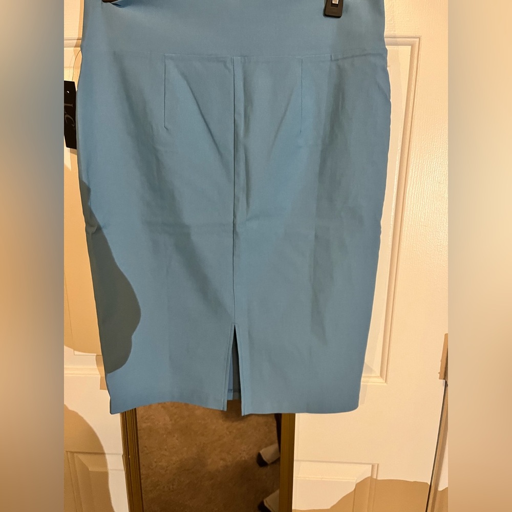 Blue pencil skirt XL